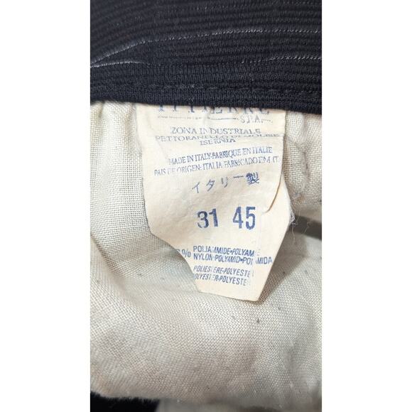 Vintage VERSACE Jeans Couture High-Waisted Pinstripe Pants 70s/80s - Picture 7 of 10